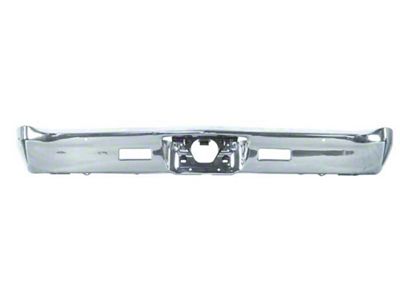 Rear Bumper; Chrome (1967 Chevelle, Malibu, Excluding Wagon)