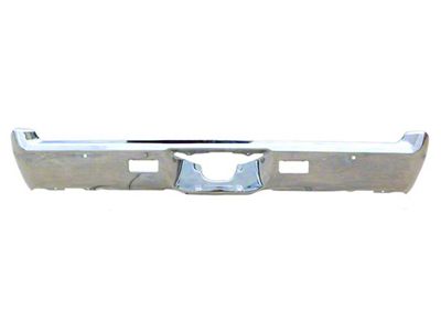 Rear Bumper; Chrome (1968 Chevelle Wagon)