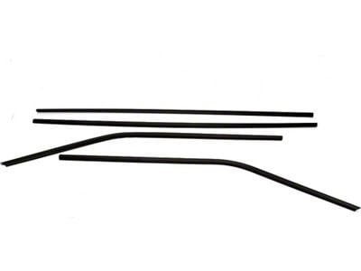 Chevelle Rear Side Window Trim, Interior, 2-Door Wagon, 1964-1965