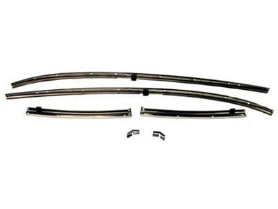 OPR Chevelle Roof Rail Weatherstrip Channel Set, 2-Door Coupe, 1970-1972