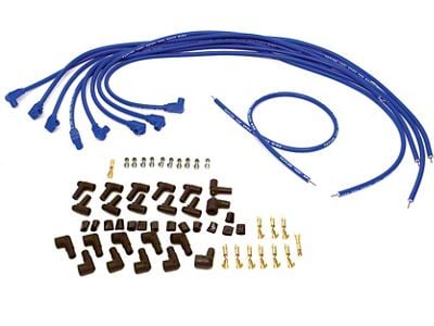 Spark Plug Wires, 10.4 mm Spiro-Wound, Taylor, Blue