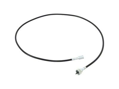 Speedometer Cable and Casing; Clip Retained on Speedometer Side; 62-Inch (1969 Chevelle)