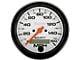 Auto Meter Phantom Series 3-3/8-Inch Programmable Speedometer; 0-160 MPH