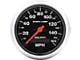 Auto Meter Sport-Comp Series 3-3/8-Inch Programmable Speedometer; 0-160 MPH