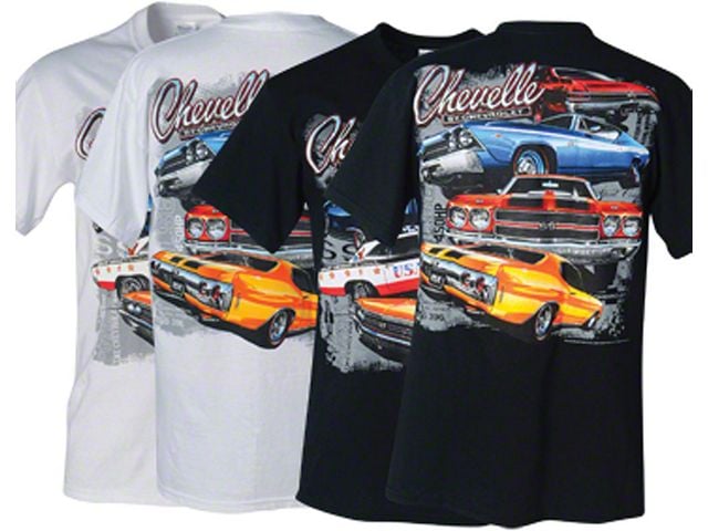 Chevelle T-Shirt, Eight Chevelles, White
