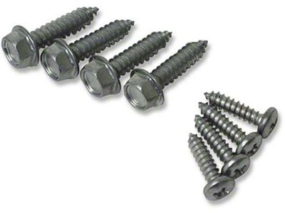 Chevelle Taillight Housing To Body Mounting Screws, 1971-1972