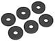 Window Crank Foam Washers; Set of 6 (64-72 Chevelle)