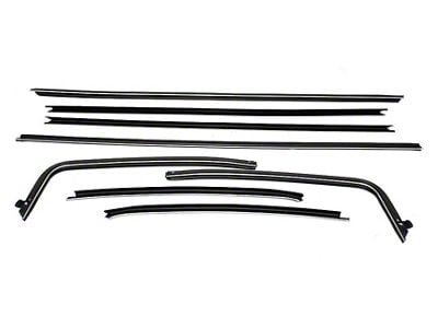 Chevelle Window Felt Kit, 2-Door Coupe, 1970-1972