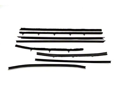 Window Felt Kit 2Dr Sed ,1968 (Malibu, Sedan, Two-Door)