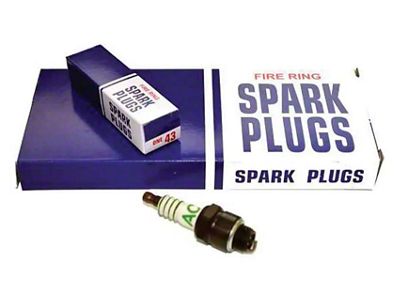 ChevGMC Truck AC Delco 44 Fire Ring Spark Plugs Reproduction