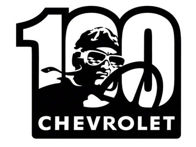 Chevrolet Metal Sign,100th,16 X 14