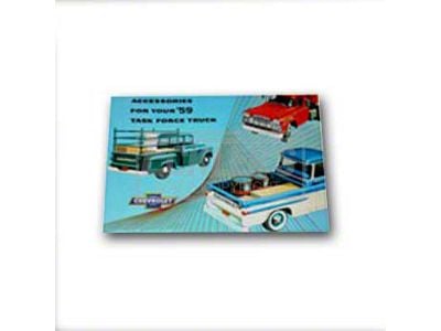 1959 Truck Color Accessory Brochure