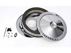 Air Cleaner,14,Chrome,w/Chevy Script & Bowtie,55-72