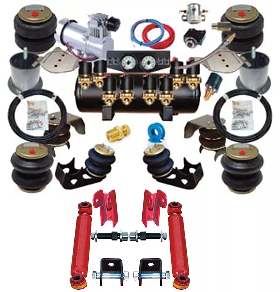 Ecklers Air Ride Suspension Kit,Complete,49-54