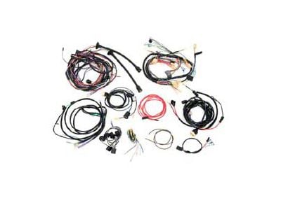 Chevy Alternator Conversion Wiring Harness Kit, ConvertibleV8, With Automatic Transmission, 1957 (Bel Air Convertible)