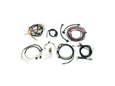 Chevy Alternator Conversion Wiring Harness Kit, Nomad V8, With Automatic Transmission, 1956 (Nomad, All Models)