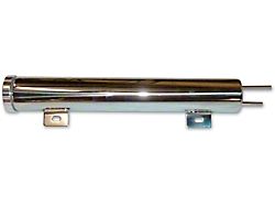 Chevy Aluminum Cross-Flow Radiator Overflow Tank, Griffin, 1955-1957