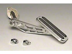 Chevy Aluminum Gas Pedal, With Rubber Inserts, Lokar, 1955-1957