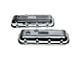 Aluminum Valve Covers; Finned; Polished (65-76 Big Block V8 Biscayne, Brookwood, Caprice, Impala, Kingswood, Townsman)