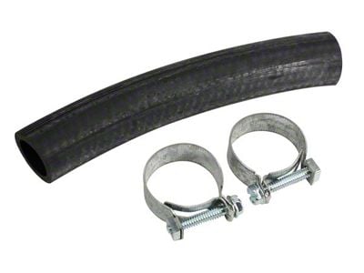 Chevy And GMC Truck Water Pump Bypass Hose With Clamps, 1971-1975