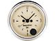 Auto Meter Antique Beige Series 2-1/16-Inch 12-Hour Clock