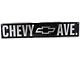 Chevy Avenue Diamond Plate Aluminum Sign