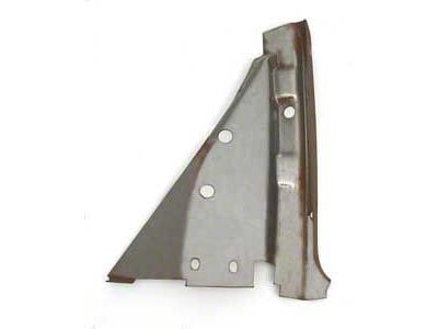 Chevy B-Pillar Brace, Left, Convertible, 1955-1957 (Bel Air Convertible)