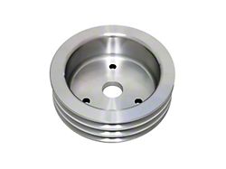 Chevy Big Block Aluminum Crankshaft Pulley, Short Water Pump, 3 Groove