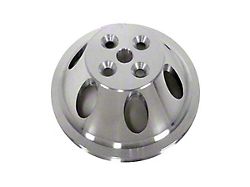 Chevy Big Block Aluminum Water Pump Pulley, Small Water Pump, 1 Groove