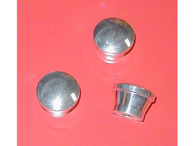 Chevy Billet Aluminum Dash Knob Set, 1957