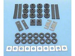 Body Mount Set,Sedan/Wagon,55-57