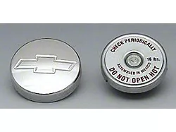 Chevy Bowtie Aluminum Radiator Cap, 1955-1957