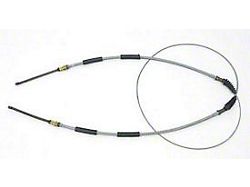 Cable,Emergency Brake,Rear,For 9 Ford w/Drum Brakes,55-57