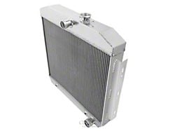 Chevy Champion Aluminum Radiator, Two Row, V8, 1955-1957