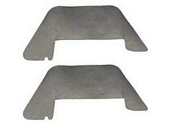 Chevy Control Arm Dust Shields, 1955