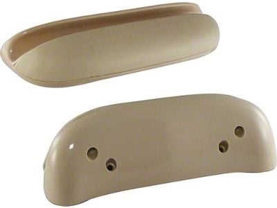 Chevy Door Armrests, 150 & 210, Beige, 1957