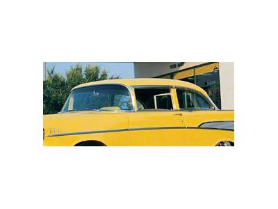 Dr Glass,Clear,2Dr Sedan/Wagon/Delivery,55-57 Vent Delete