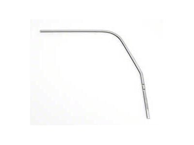 Chevy Door Glass Frame, Upper, Chrome, Nomad, Left, 1955-1957 (Nomad, All Models)