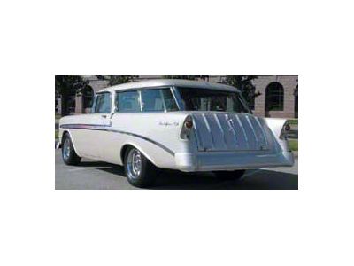 Chevy Door Glass, Tinted, Nomad, 1955-1957 (Nomad, All Models)