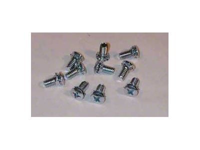 Chevy Door Latch, Lock Mechanism Screw Set, 1955-1957