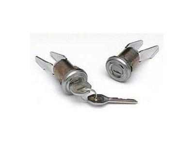 Chevy Door Locks, With Original Style Keys,1955 2-Door Hardtop & Convertible & 1956-1957 2 & 4-Door Sedan