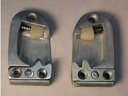 Chevy Door Striker Plates, 1955-1957