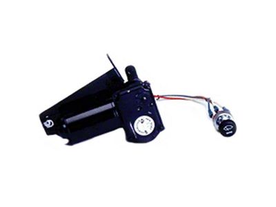 Chevy Electric Wiper Motor, Replacement, 12-Volt, W/Delay Switch, 1949-1952