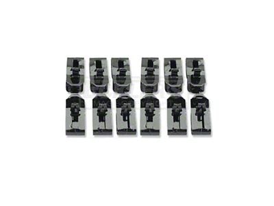 Chevy Engine Compartment Clip, Set of 12, 1957