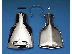 1955-56 Chrome Exhaust Extension