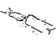 Chevy Exhaust Kit, 3 Tubing, Stainless Steel, Magnaflow, 1955-1956