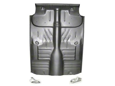 Complete Floor Pan with Braces (1957 150 4-Door, 210 4-Door, Bel Air 4-Door)