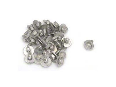 Chevy Front End Sheet Metal Screws, Cadmium Plated, 1/4, 1955-1957