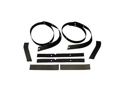 Chevy Front Fender & Hood Gasket Kit, 1955