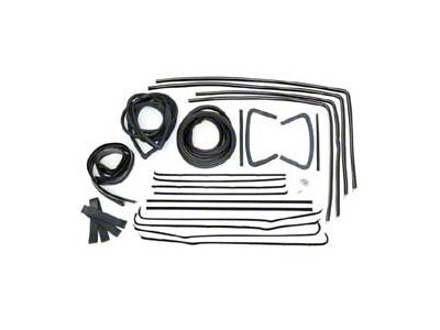 Chevy Glass Installation Kit, 2-Door Sedan, 150, 210, 1956-1957